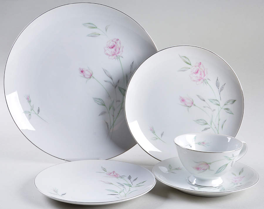 Zephyr Rose 5 Piece Place Setting by Celebrity-1