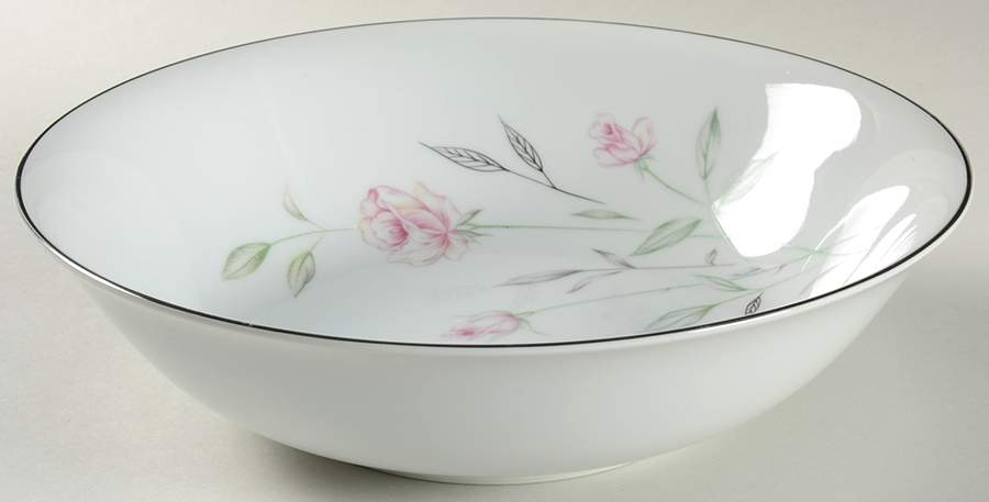 Zephyr Rose 9" Round Vegetable Bowl by Celebrity-1