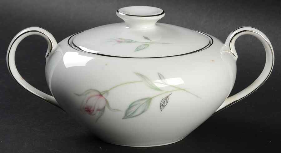 Zephyr Rose Sugar Bowl & Lid by Celebrity-1