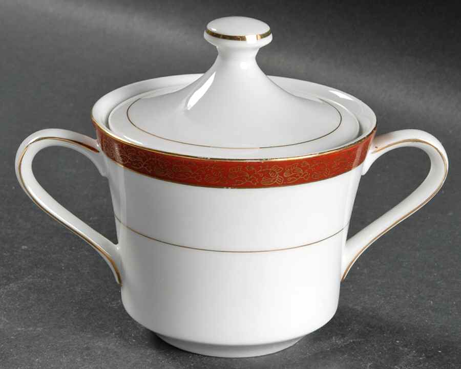 Empress Sugar Bowl & Lid by Crown Empire-1