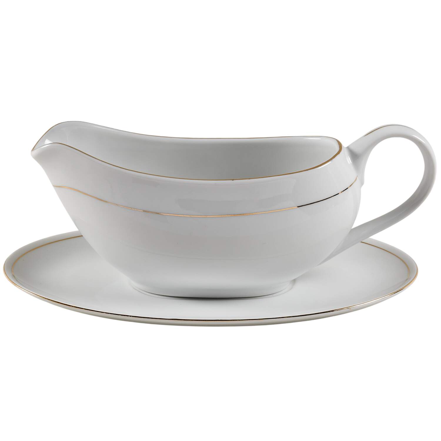 Regent Gravy Boat & Underplate by Crown Empire-1