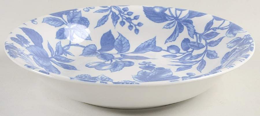 Blueberry Hill (Large Design) Coupe Soup Bowl by Century China-1