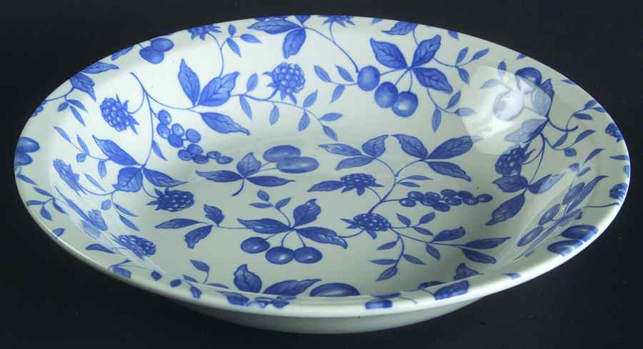 Blueberry Hill (Sm Design) Coupe Soup Bowl by Century China-1