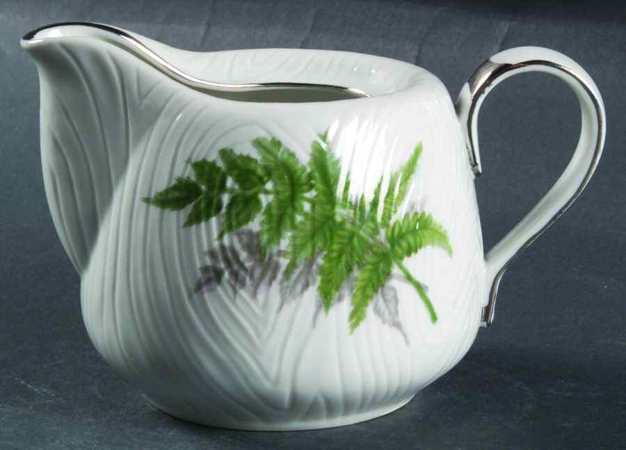 Ferndale (Platinum Trim) Creamer by Century China-1