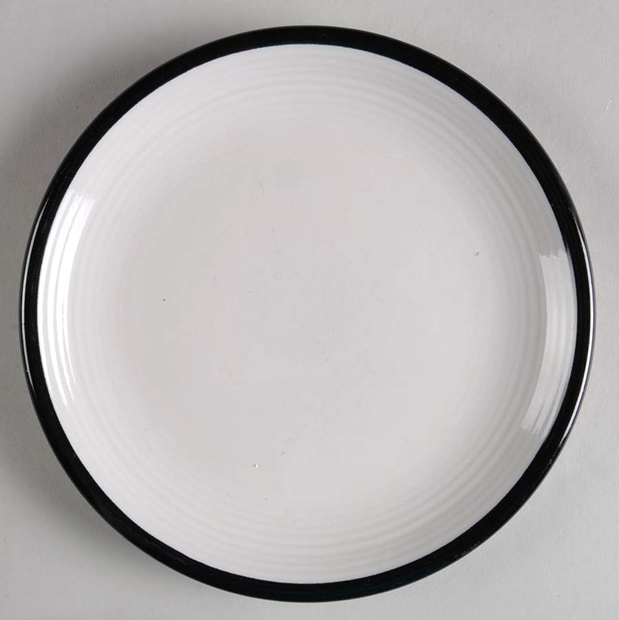 Rio Black Salad Plate by Century China-1