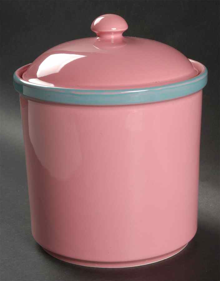 Rio Pink Extra Large Canister & Lid by Century China-1