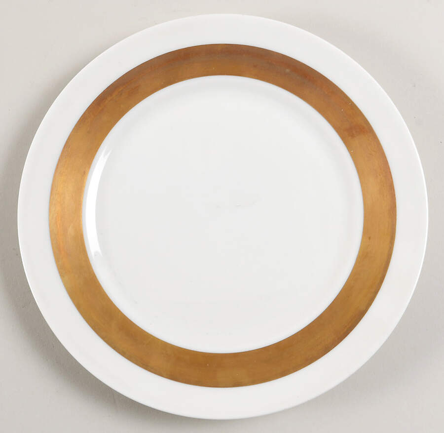 Anneau D'Or Salad Plate by Ceralene-1