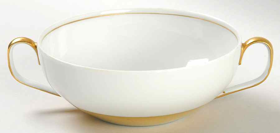 Anneau D'Or Flat Cream Soup Bowl by Ceralene-1