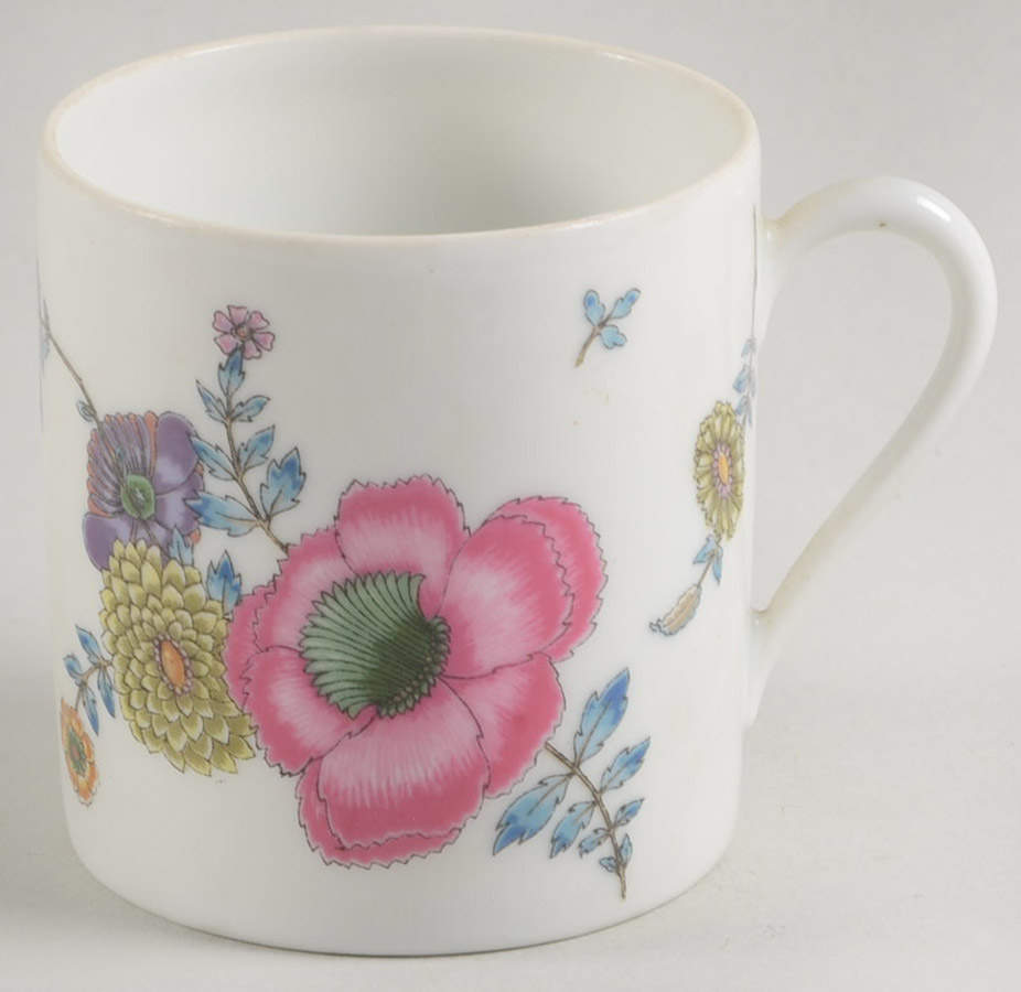 Anemones Flat Demitasse Cup by Ceralene-1