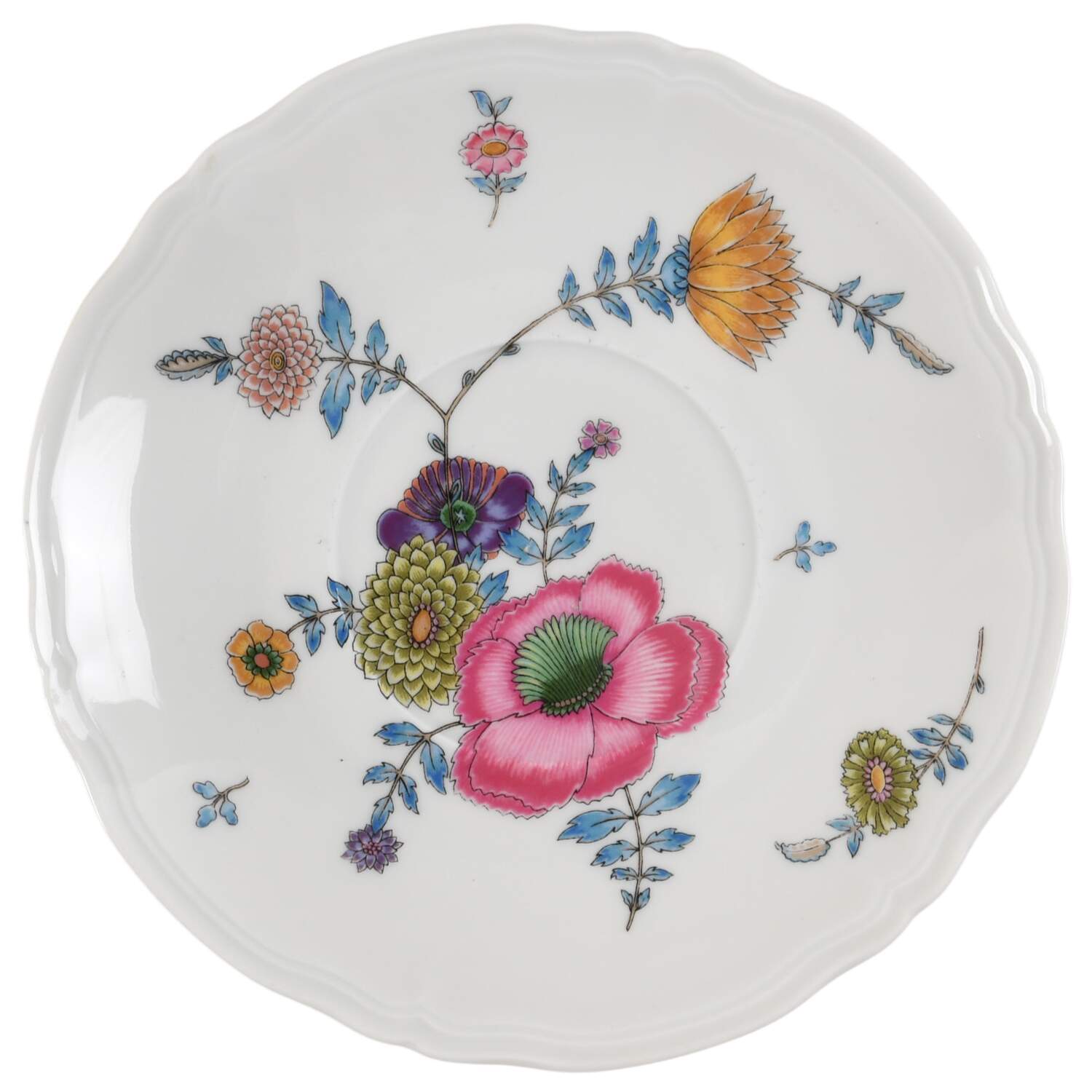 Anemones Saucer for Cream Soup Bowl by Ceralene-1