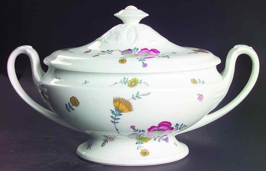 Anemones Directoire Tureen & Lid by Ceralene-1