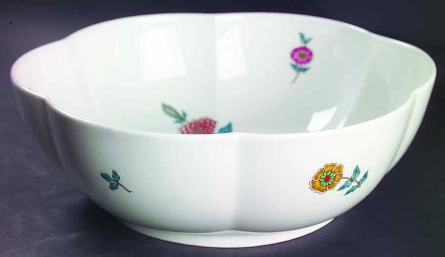 Anemones 9" Melon Bowl by Ceralene-1