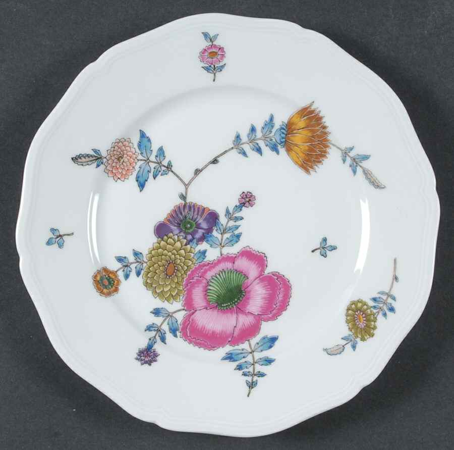 Anemones Salad Plate by Ceralene-1