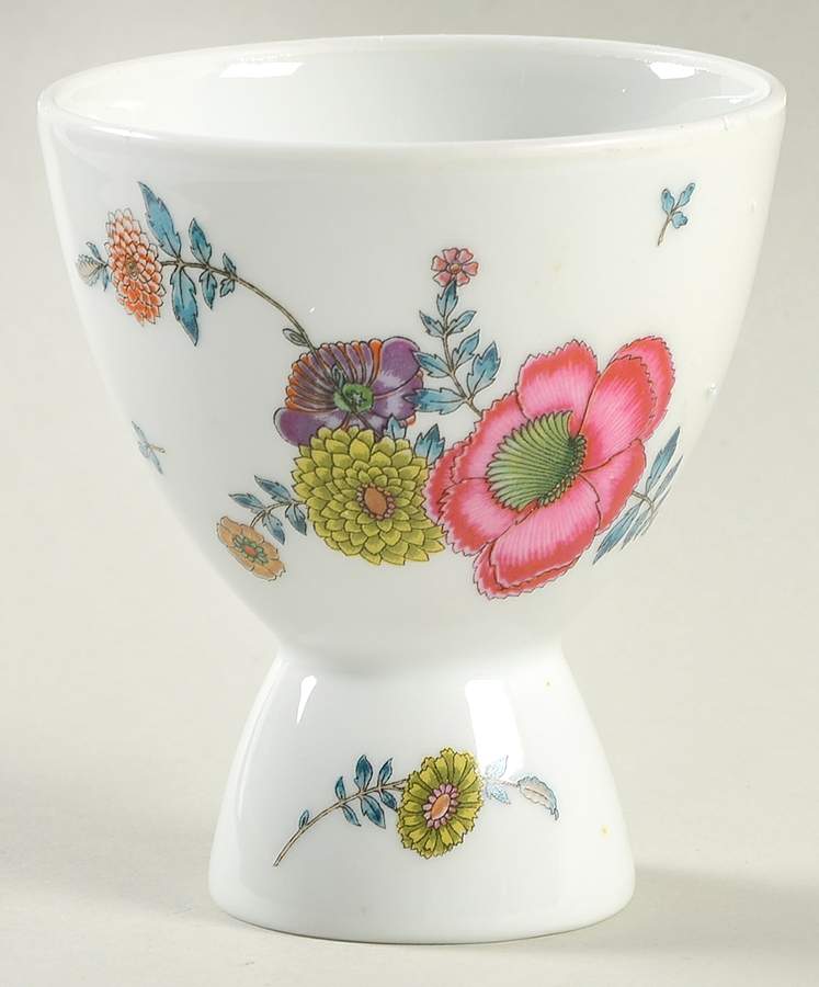 Anemones Double Egg Cup by Ceralene-1