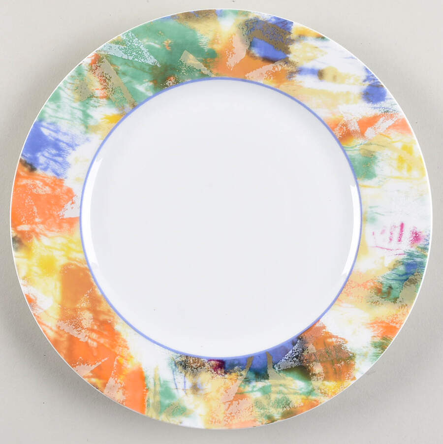 Arlequin Luncheon Plate by Ceralene-1