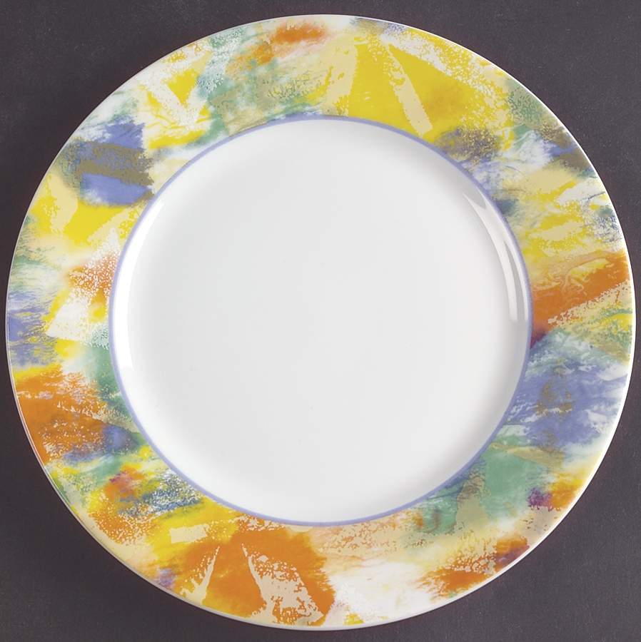 Arlequin Salad Plate by Ceralene-1