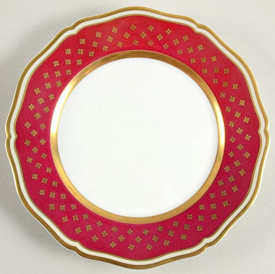 Cardinal Salad Plate by Ceralene-1