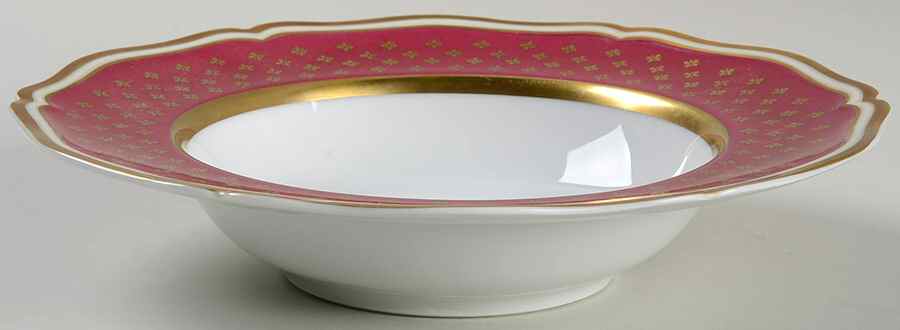 Cardinal Rim Soup Bowl by Ceralene-1