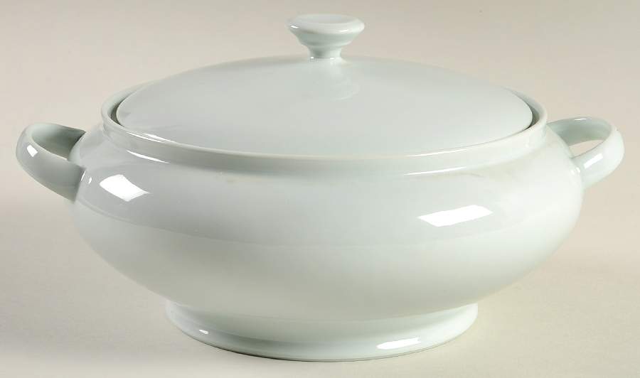 Celadon Round Covered Vegetable by Ceralene-1