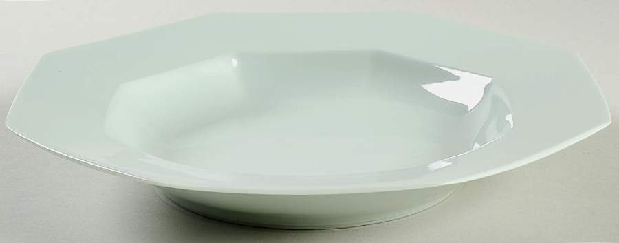 Celadon Rim Soup Bowl by Ceralene-1
