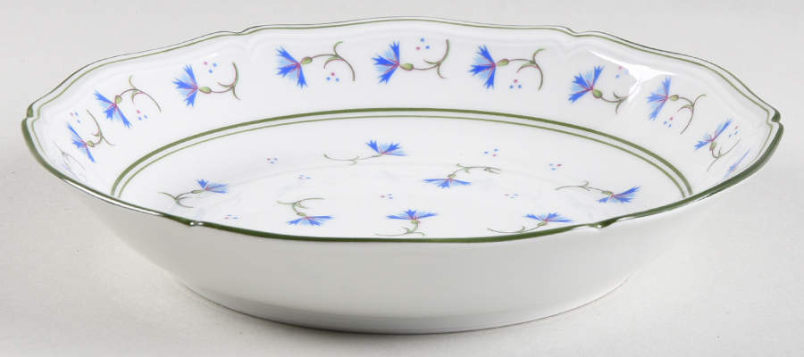 Cornflower Coupe Soup Bowl by Ceralene-1