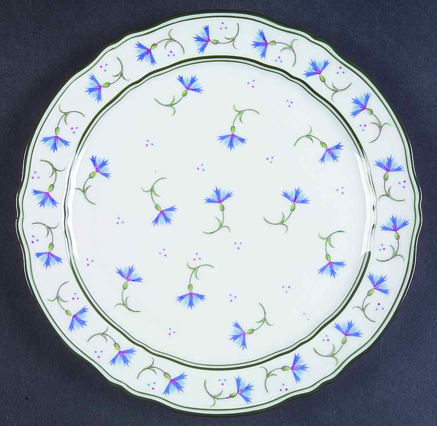 Cornflower Salad Plate by Ceralene-1