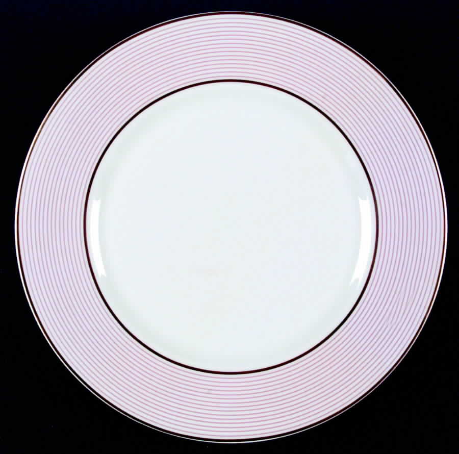 Crinoline Pink Dinner Plate by Ceralene-1