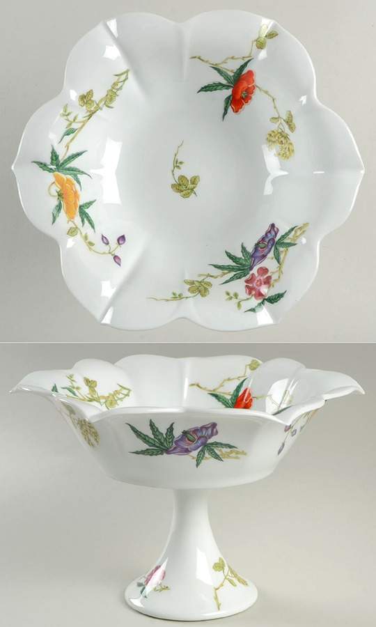 Dioraflor Round Compote (Height X Width) by Ceralene-1