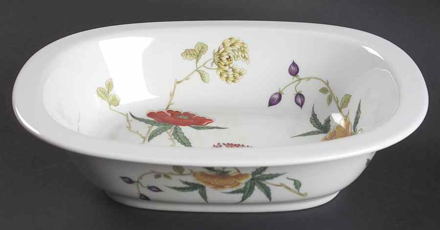 Dioraflor 9" Oval Vegetable Bowl by Ceralene-1