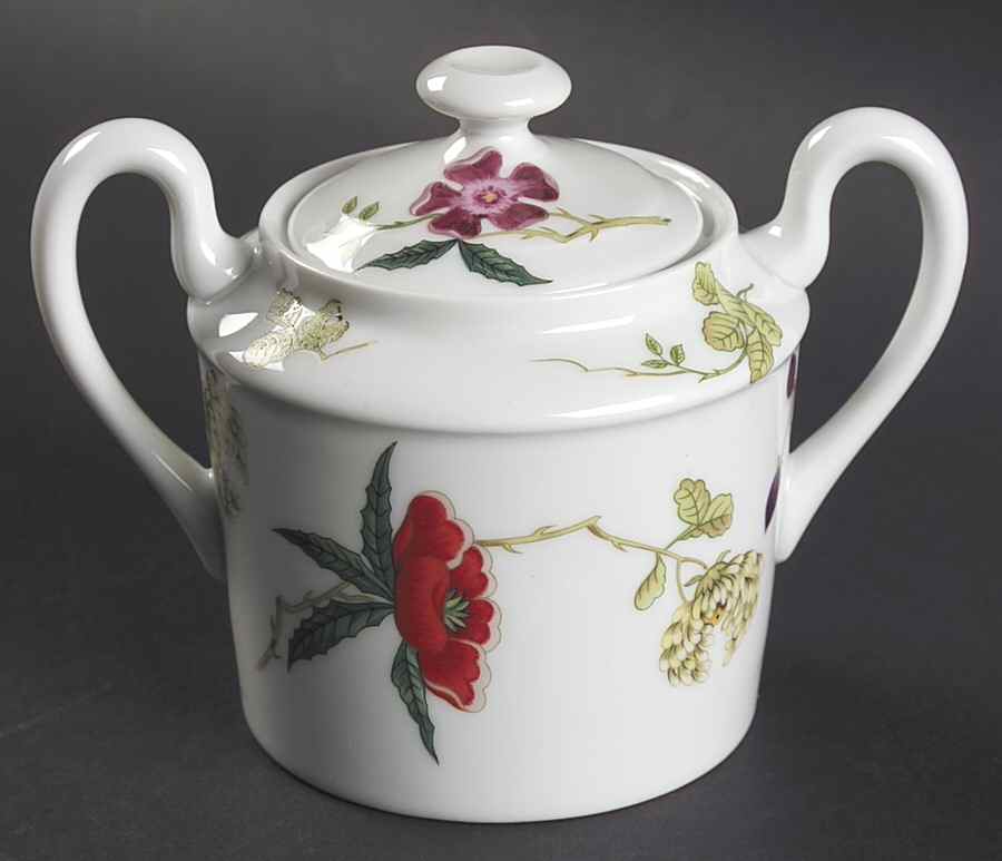Dioraflor Sugar Bowl & Lid by Ceralene-1
