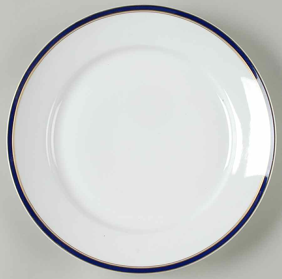 Diplomat Blue 12" Chop Plate (Round Platter) by Ceralene-1