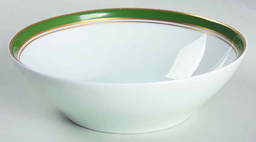 Diplomat Green Fruit/Dessert (Sauce) Bowl by Ceralene-1