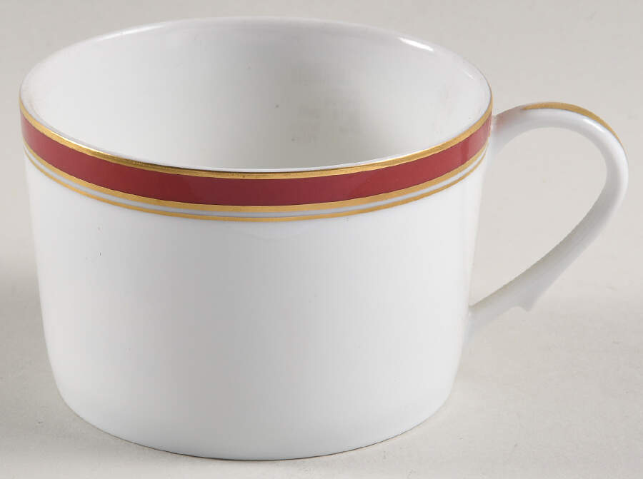 Diplomat Red Flat Cup by Ceralene-1