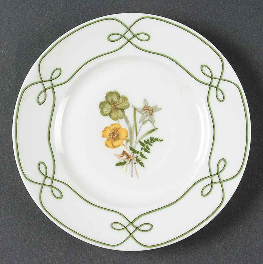 Edelweiss Bread & Butter Plate by Ceralene-1
