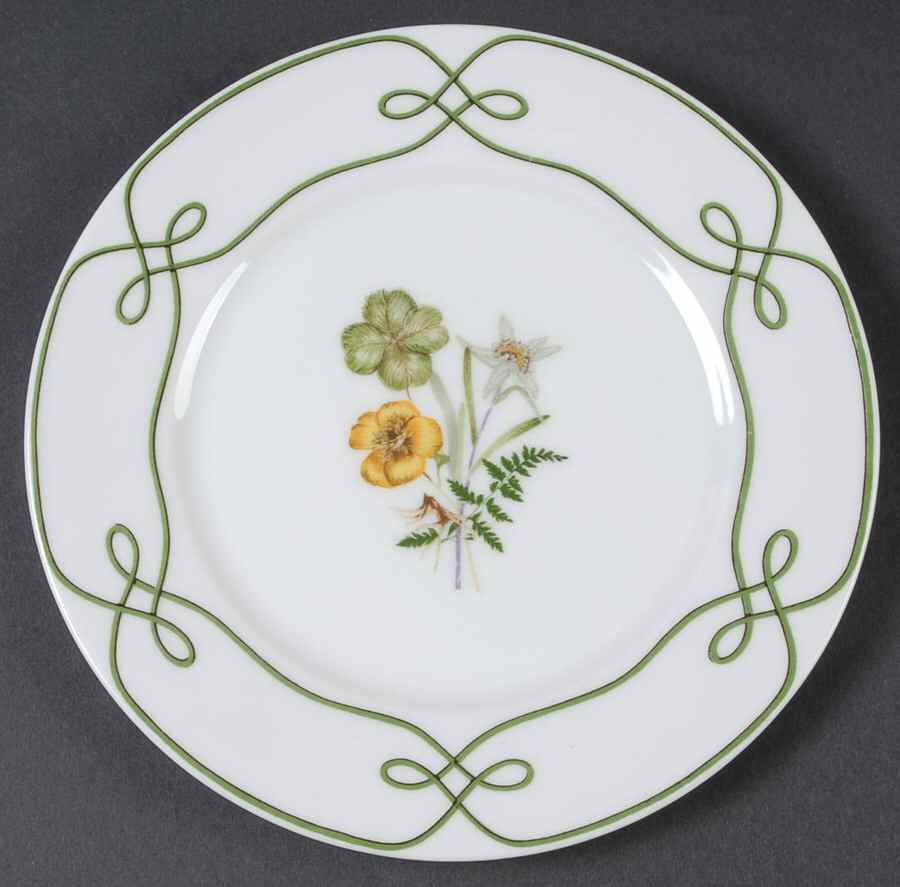 Edelweiss Salad Plate by Ceralene-1