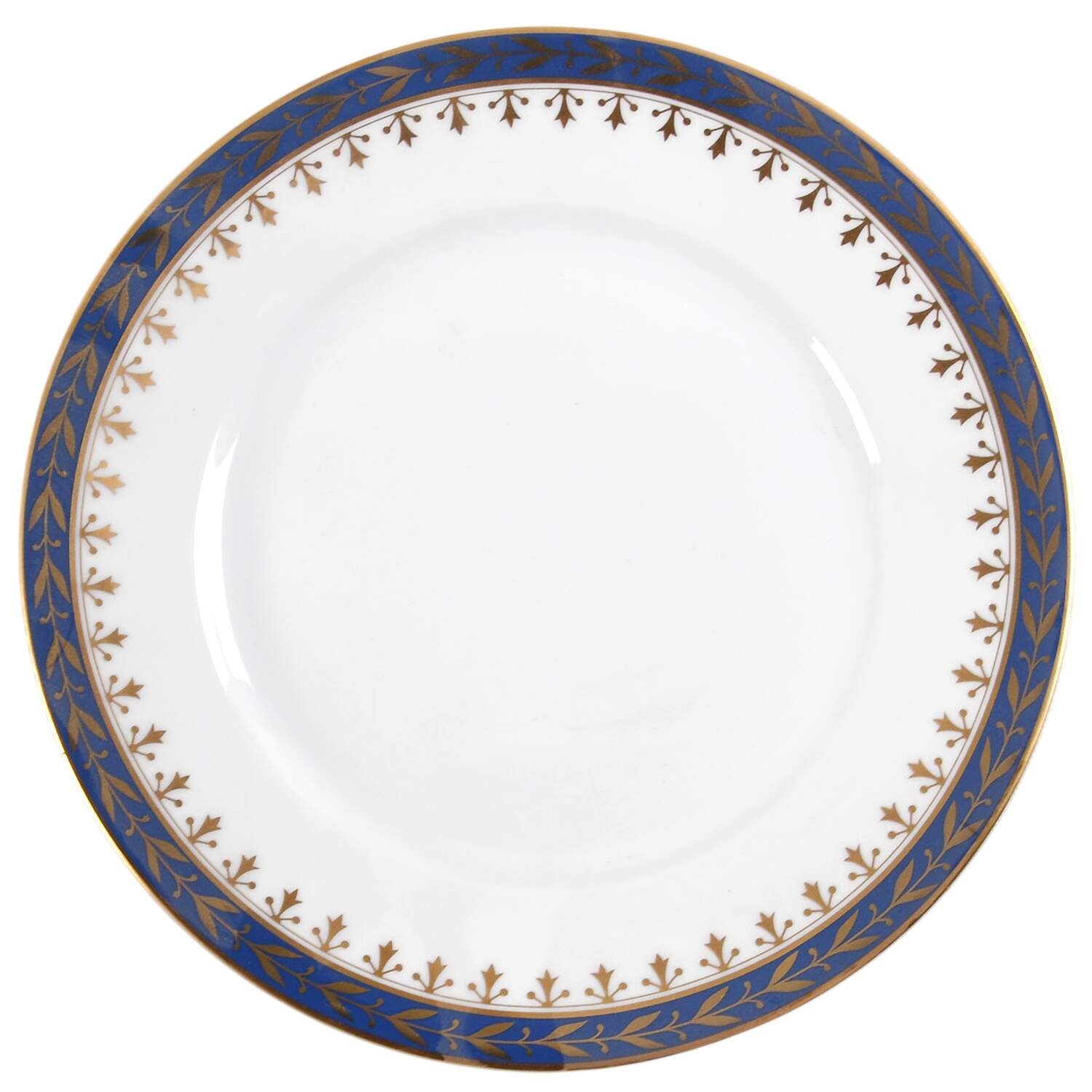 Empire Blue Luncheon Plate by Ceralene-1
