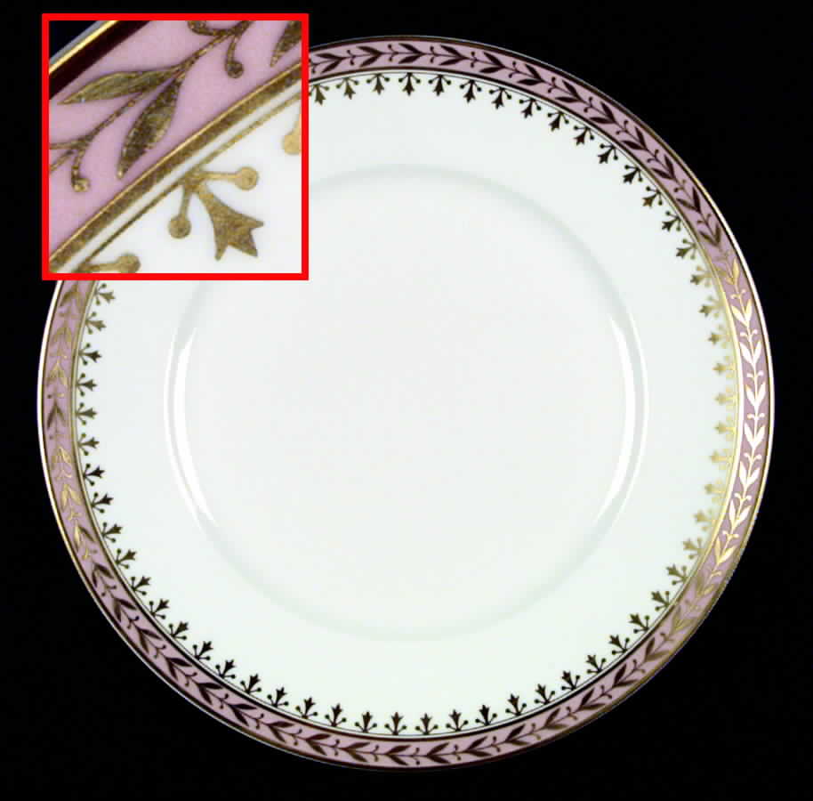 Empire Pink Dinner Plate by Ceralene-1