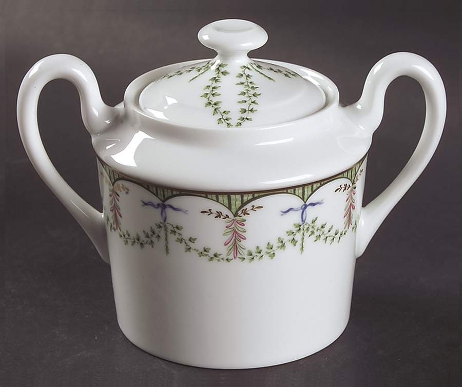 Festivites Sugar Bowl & Lid by Ceralene-1
