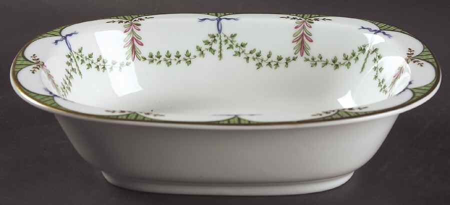 Festivites 9" Oval Vegetable Bowl by Ceralene-1