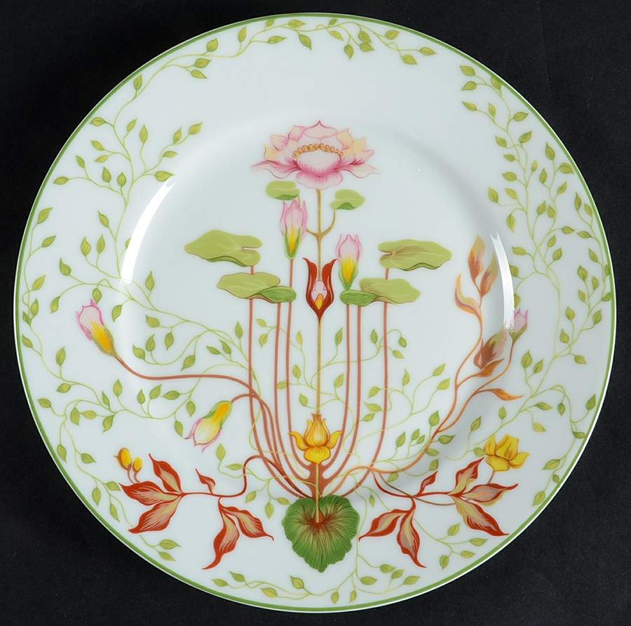 Fleur D' Eau Dessert Luncheon Plate by Ceralene-1