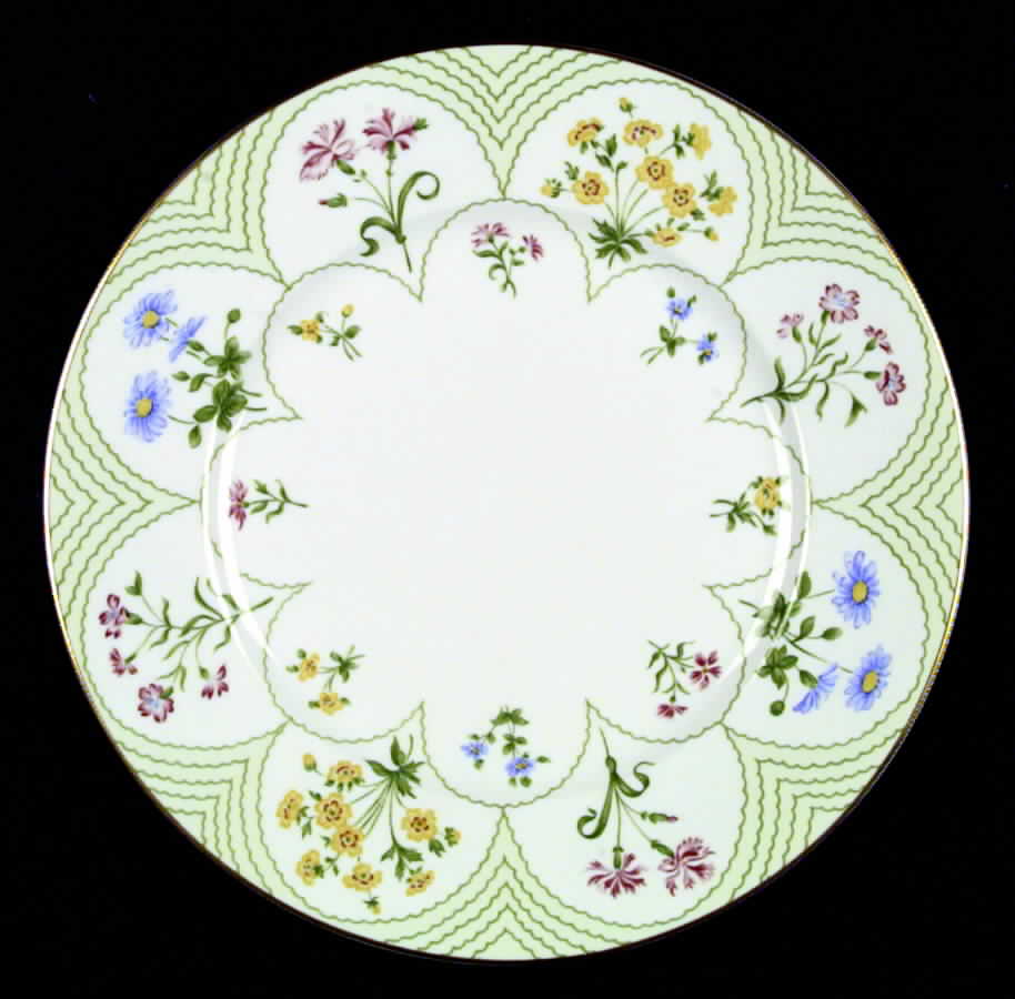 Fleurs D' Ete Dinner Plate by Ceralene-1