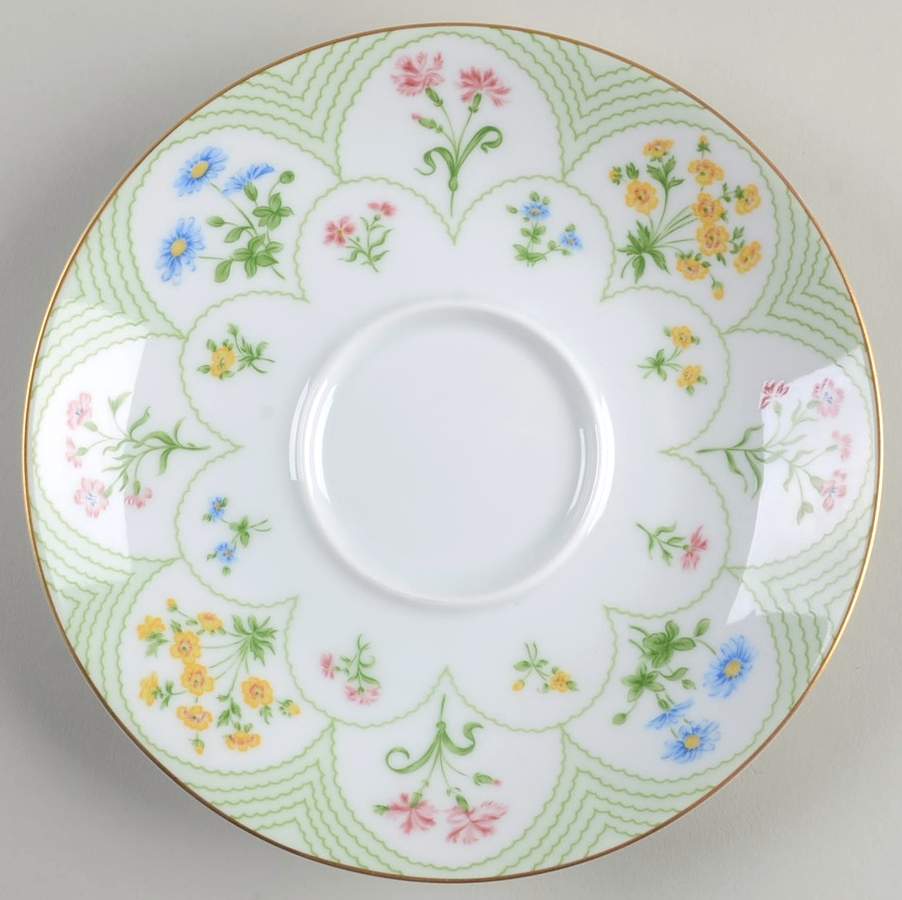 Fleurs D' Ete Saucer for Oversized Cup by Ceralene-1