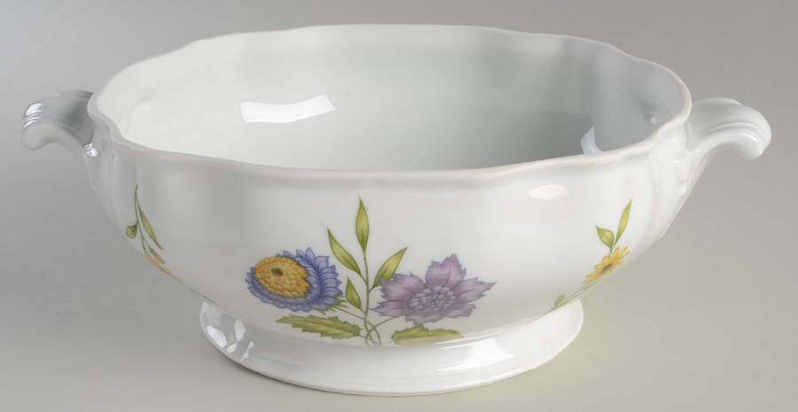 Fleur De Printemps Round Vegetable No Lid by Ceralene-1
