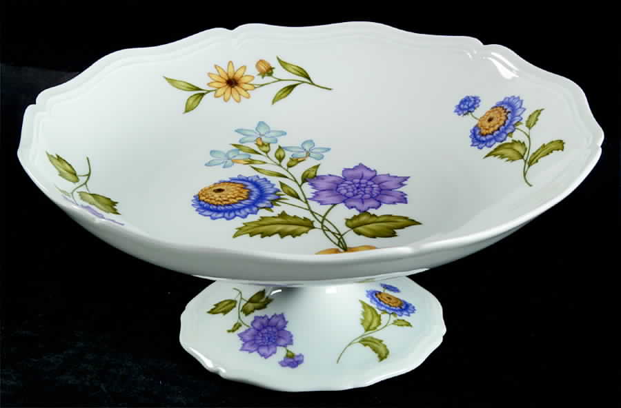 Fleur De Printemps Round Compote (Height X Width) by Ceralene-1