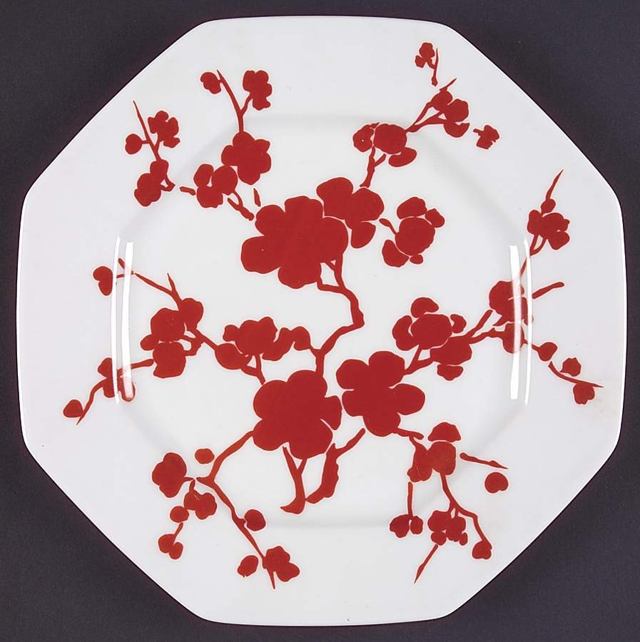 Fleurs De Pommier Luncheon Plate by Ceralene-1