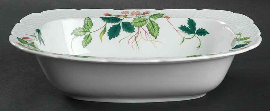 George Sand  10" Rectangular Vegetable Bowl by Ceralene-1