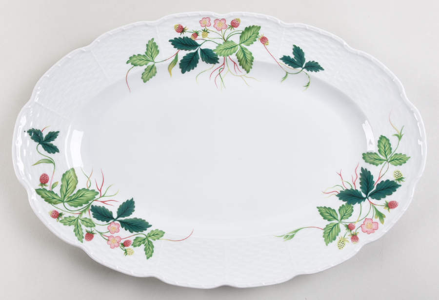 George Sand  14" Oval Serving Platter by Ceralene-1