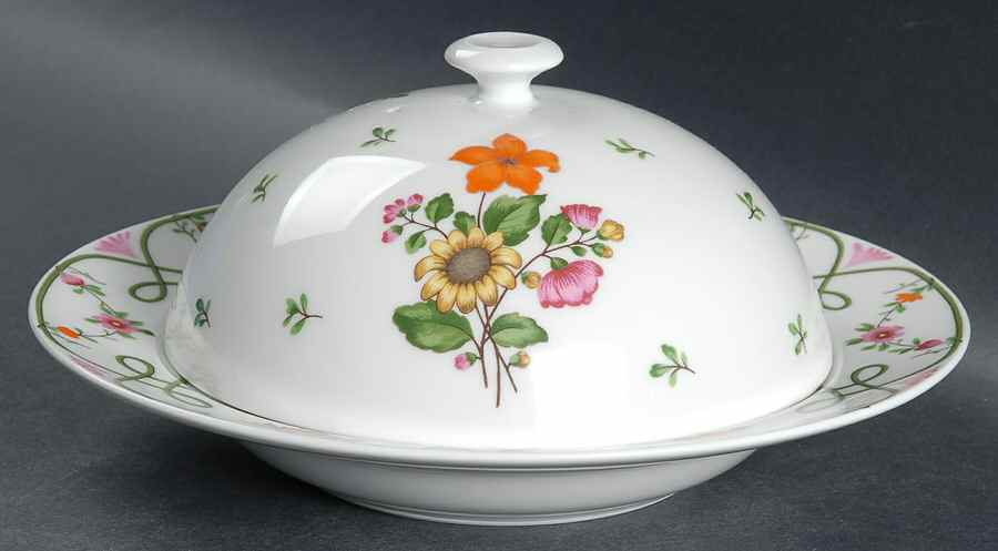 Guirlandes Round Covered Butter by Ceralene-1