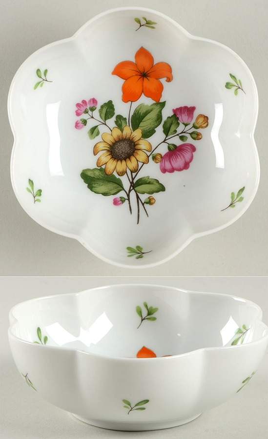 Guirlandes 7" Melon Bowl by Ceralene-1