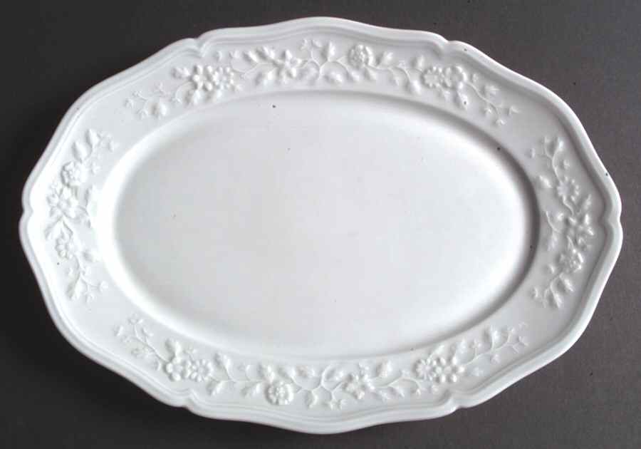 Hawthorn 13" Oval Serving Platter by Ceralene-1